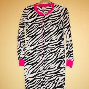 Zebra onesie